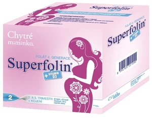 Chytré miminko Superfolin 2 60 tablet + 60 kapslí