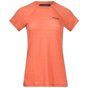 Women's T-shirt Bergans Floyen Wool Tee Orange