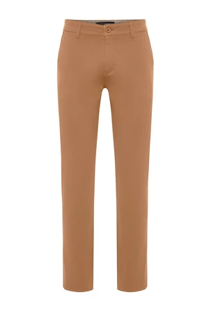 Trendyol Camel Slim Fit Chino Kalhoty