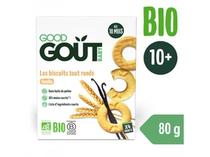 Good Gout Bio Vanilkové kolieska 80g,GOOD GOUT BIO Vanilkové kolieska 80 g
