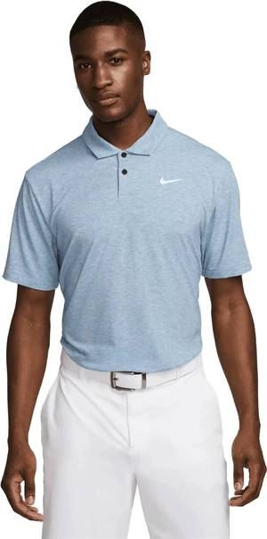 Nike Dri-Fit Tour Heather Mens Polo Aegean Storm/White XL Chemise polo