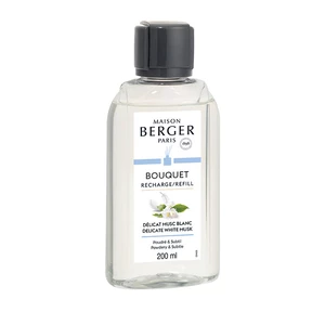 Maison Berger Paris Náplň do difuzéru Jemné bílé pižmo Delicate White Musk (Bouquet Recharge/Refill) 200 ml