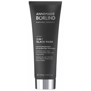 ANNEMARIE BORLIND Černá maska 2 v 1 (2 in 1 Black Mask) 75 ml