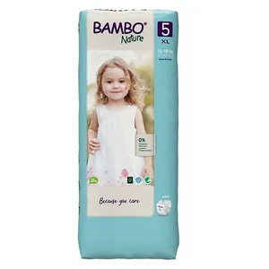 BAMBO Nature 5 Dětské plenkové kalhotky 12-18 kg 44 kusů