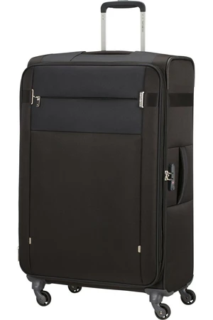 Samsonite Látkový cestovní kufr Citybeat EXP 105/113 l - černá