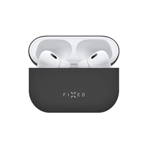 Ultratenké silikonové pouzdro FIXED Silky pro Apple AirPods Pro 2, černá