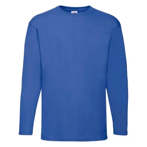 Blue Valueweight Men's Long Sleeve T-shirt Fruit of the Loom