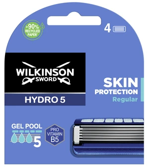 WILKINSON SWORD Hydro 5 Skin Protection náhradné hlavice 4 ks