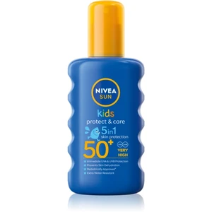 Nivea Sun Kids dětský barevný sprej na opalování SPF 50+ 200 ml