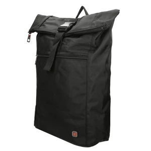 Enrico Benetti Cornell 17" Notebook Backpack Roll Top Black