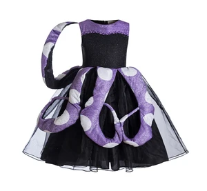 Ursula Sea Witch Halloween Costume, Villain Party costume Ursula sea witch from the little mermaid style tutu dress