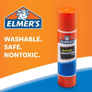 1pc Elmer's Disappearing Purple School Glue Sticks, Washable, 22 Gram Non Toxic Acid Free For Kids Home Scrapbooking Supplies