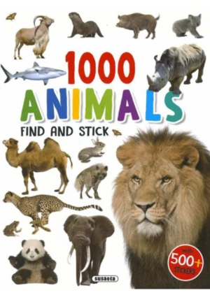 1000 ANIMALS FIND AND STICK AJ