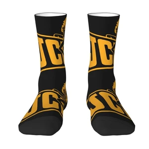 Kawaii Men's JCB Dress Socks Unisex Warm Comfortable 3D Print Crew Socks