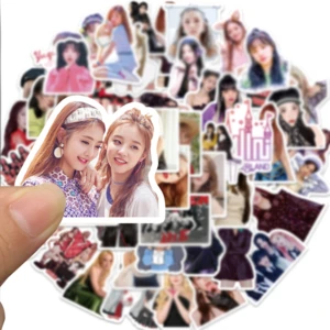 10/50pcs/set (G)I-DLE Graffiti Stickers Korean Girl Group Stickers Lomo Cards GIDLE Album Girls I Burn Photo Card Postcard