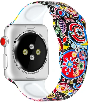 4wrist Silikonový řemínek pro Apple Watch - Colourful 38/40/41 mm