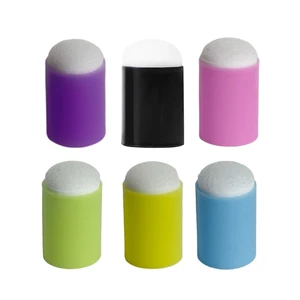 10Pcs Finger Painting Sponge Brush for Painting Craft Drawing Sponge Dauber Set N0HC