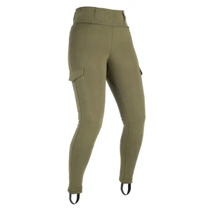 Dámské moto legíny Oxford Super Cargo khaki  12