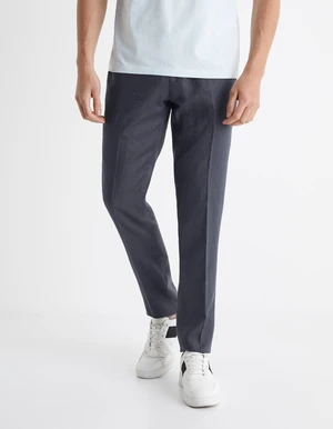 Celio Linen Suit Pants - Men