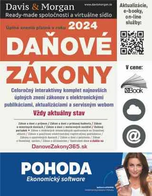 Daňové zákony 2024 SR XXL ProFi - kolektiv autorů - e-kniha