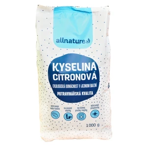 ALLNATURE Kyselina citronová 1000 g