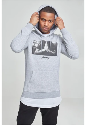 Pray Hoody Heather Grey