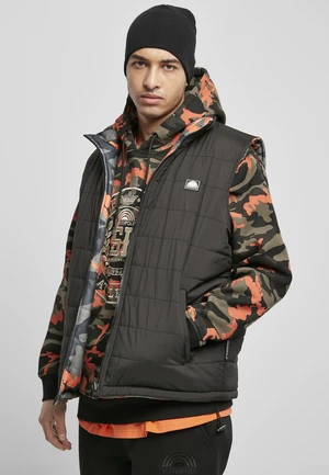 Reversible Southpole Bubble Vest Black