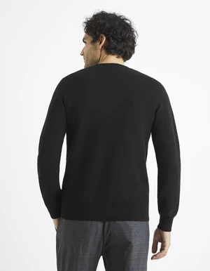 Celio Sweater Bepic with round neckline - Men