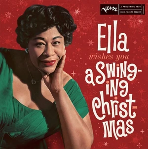 Ella Fitzgerald - Ella Wishes You A Swinging Christmas (Red Coloured) (Reissue) (LP)