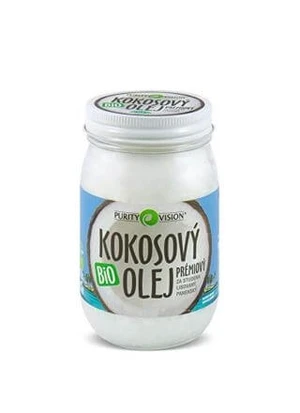 Purity Vision Panenský kokosový olej lisovaný za studena BIO 900 ml