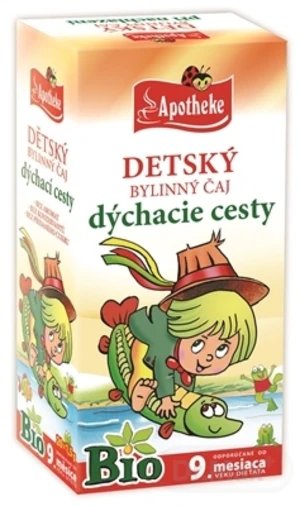 APOTHEKE BIO DETSKÝ BYLINNÝ ČAJ DÝCHACIE CESTY