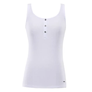 Women's quick-drying tank top ALPINE PRO ZONNA white