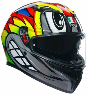 AGV K3 Birdy 2.0 Grey/Yellow/Red L Casca