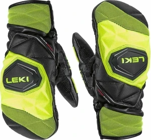 Leki WCR Venom 3D Junior Mitt Black/Ice Lemon 8 Guantes de esquí