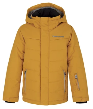 Boys' winter jacket Hannah KINAM JR II golden yellow