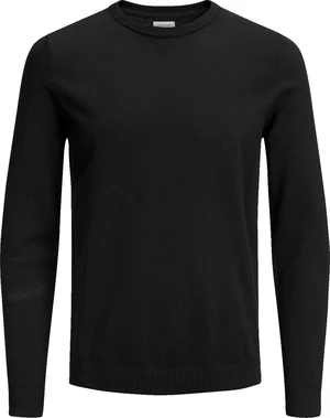 Jack&Jones Pánský svetr JJEBASIC 12137190 Black XL