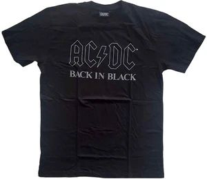 AC/DC Tričko Back In Black Unisex Black M