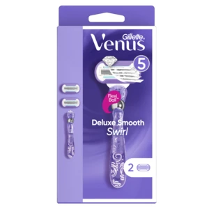 GILLETTE VENUS Deluxe Smooth Swirl Holicí strojek + 2 holicí hlavice