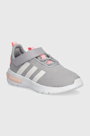 Dětské sneakers boty adidas RACER TR23 EL šedá barva, IE1388