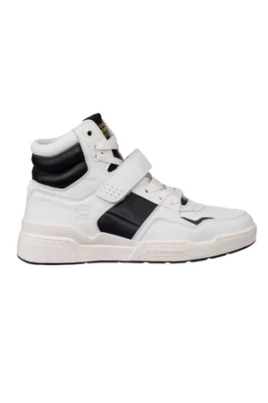 G-STAR Sneakers - ATTACC MID BLK W 1909 WHT-BLK 4K white