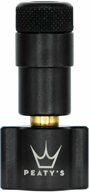 Peaty's Holeshot Tyre Inflator Head Black CO2-Pumpe