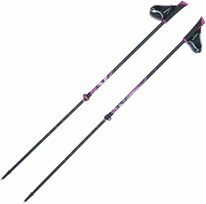 Viking Uppsala Black/Light Purple 83 - 135 cm Bastones de marcha nórdica