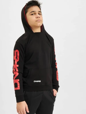 Classic children's hoodie black/red