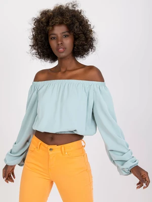 Mint Short Spanish Women's Blouse Nineli