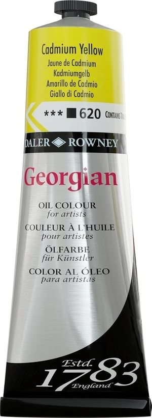 Daler Rowney Georgian Oil Paint Cadmium Yellow 225 ml 1 pieza