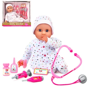 Dolls World - Panenka Dolly doktor 46cm