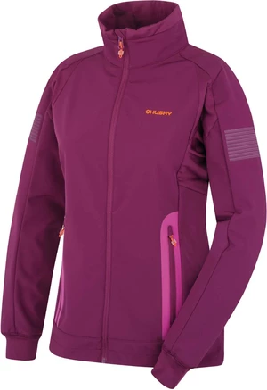 Husky Scooby L L, deep wine Dámská softshell bunda