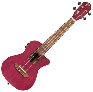 Ortega RURUBY-CE Konzert-Ukulele Ruby Raspberry