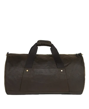 Barbour Voskovaná víkendová taška Barbour Essential Wax Duffle Bag - olivová