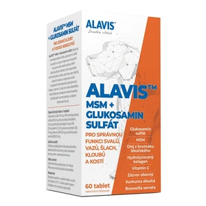 Alavis MSM+ Glukosamín Sulfát - 60tbl